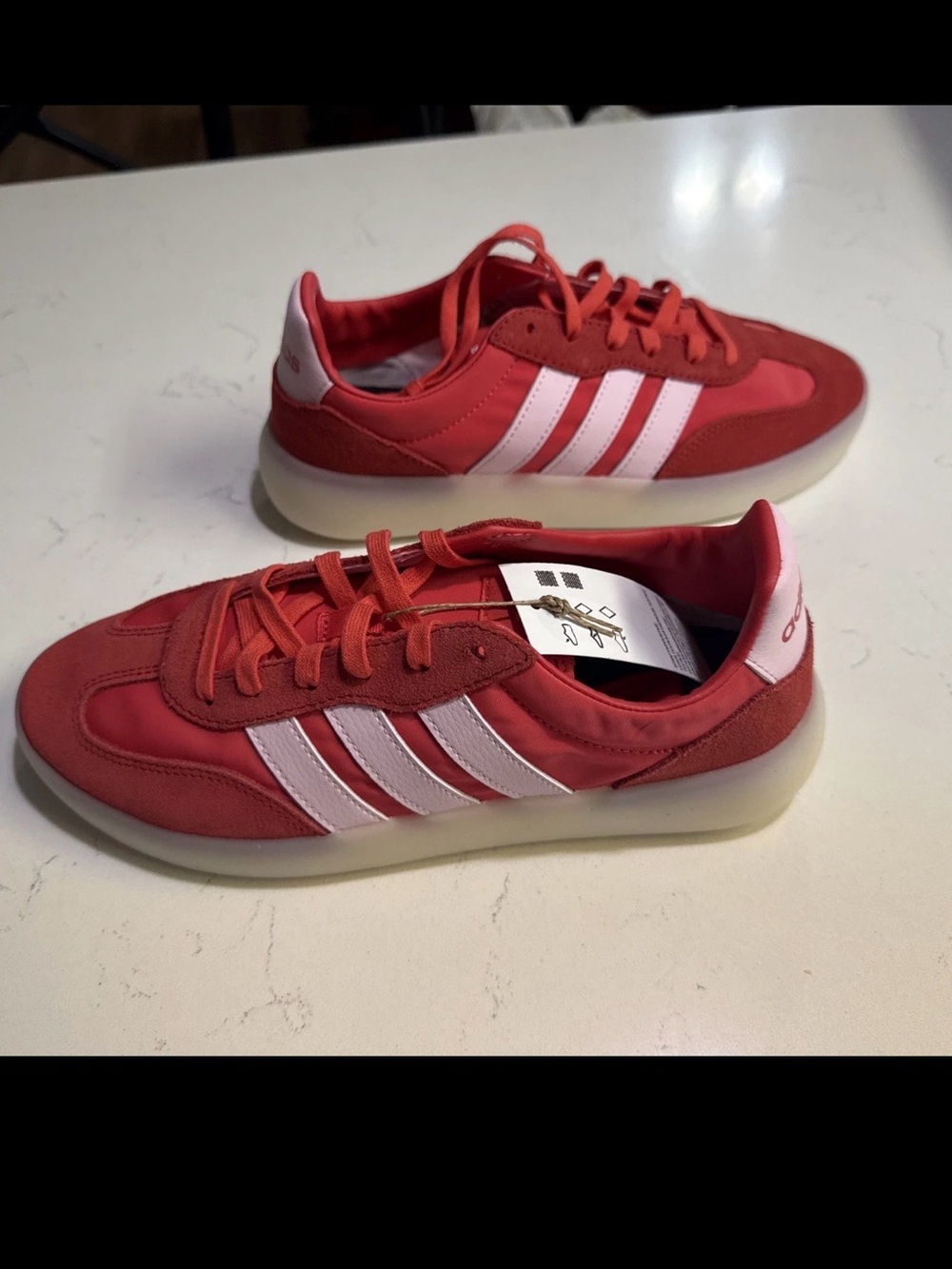 Adidas Barreda Decode Maroon Burgundy Sneakers Women's 8.5 / M 7.5